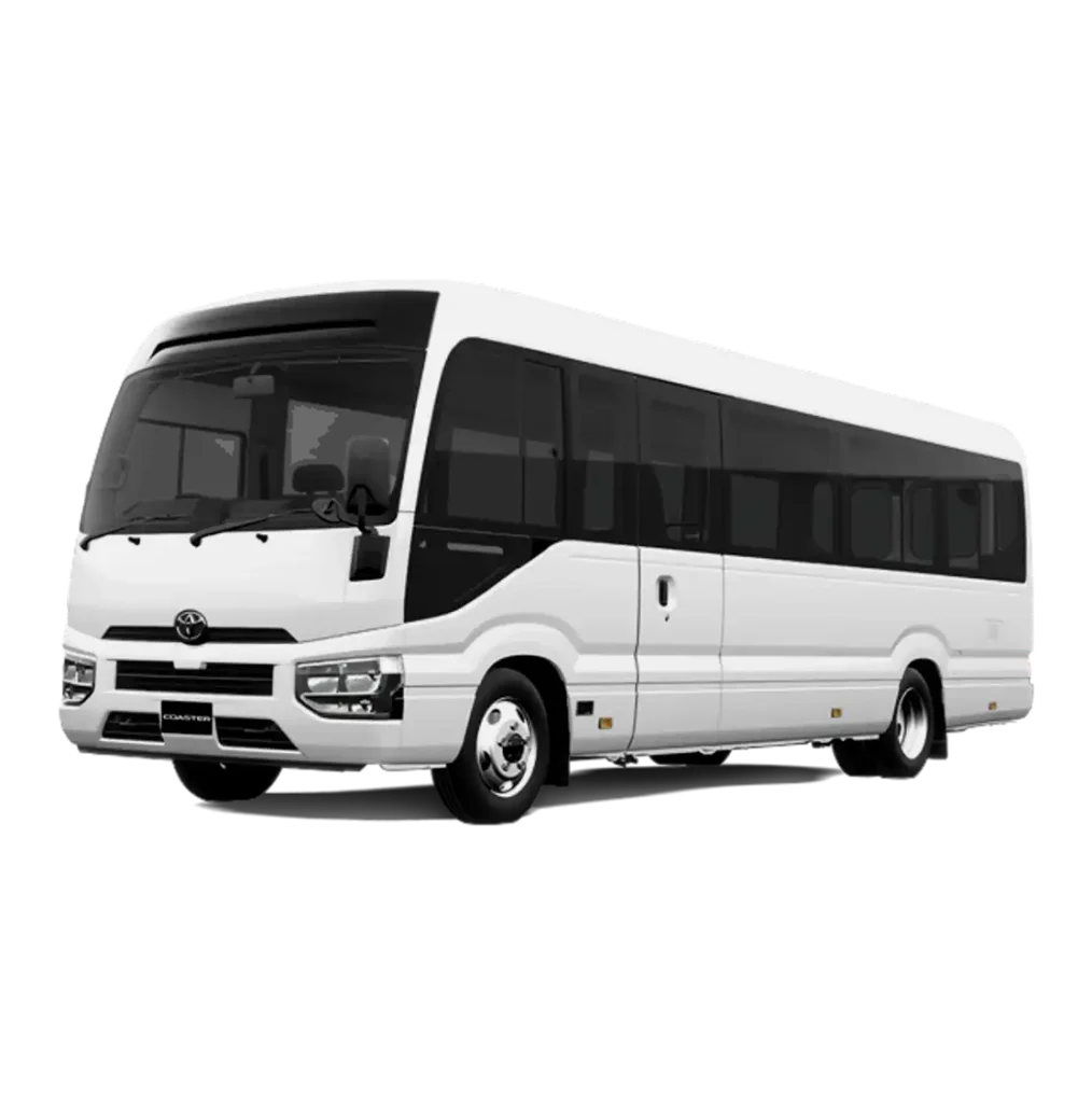 Coaster for Rent in Islamabad | Best FT Cars Rental in ISB